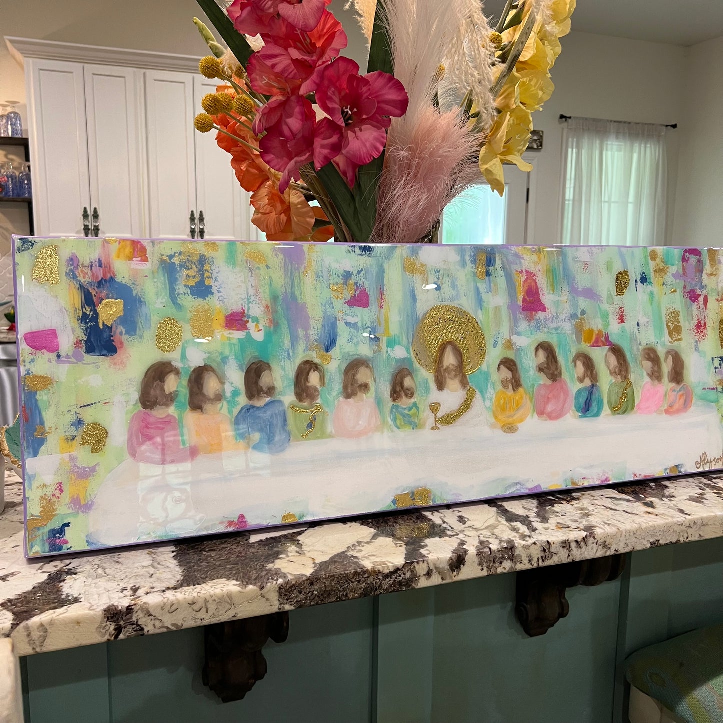 The Last Supper with a Little Sparkle