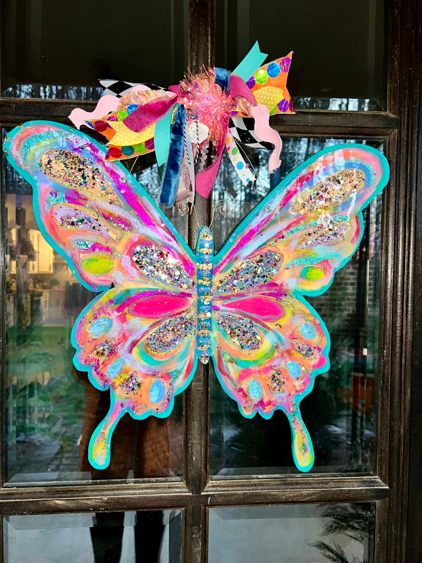 Butterfly doorhanger