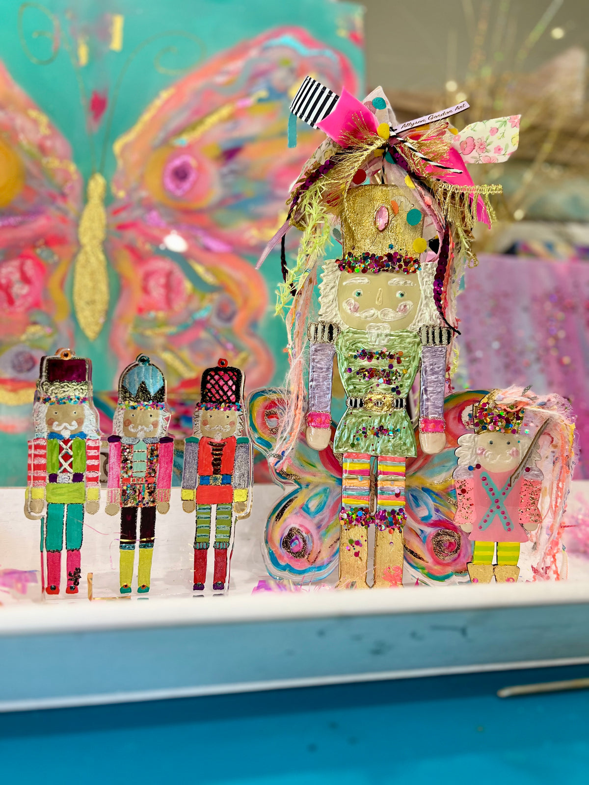 Acrylic Nutcracker Trio