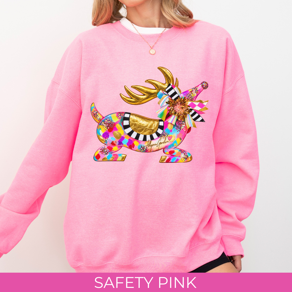“Sparkle Reindeer” Sweatshirt