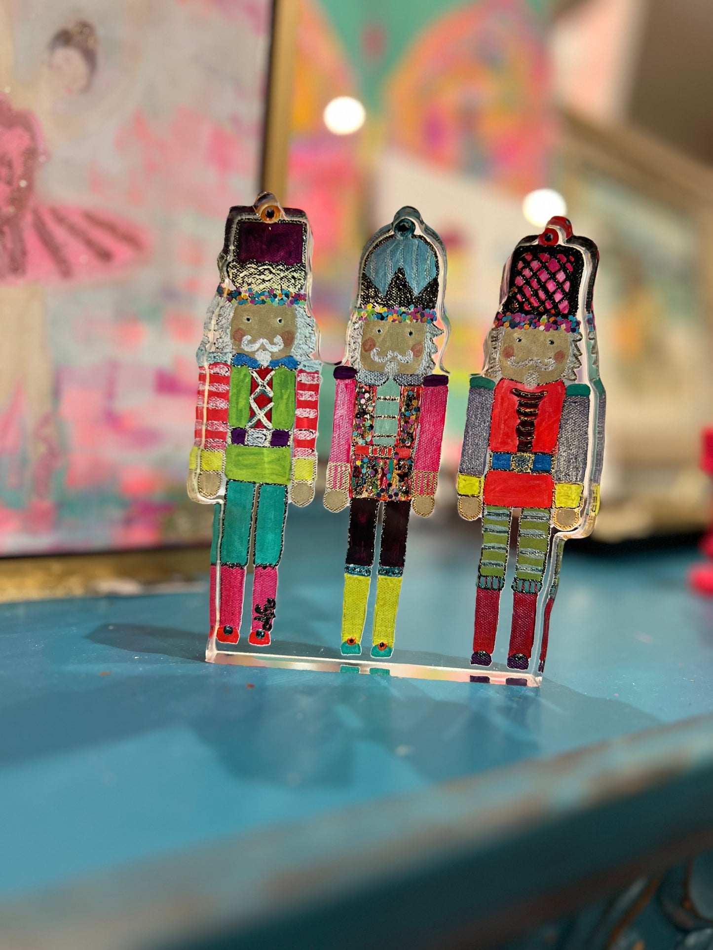 Acrylic Nutcracker Trio