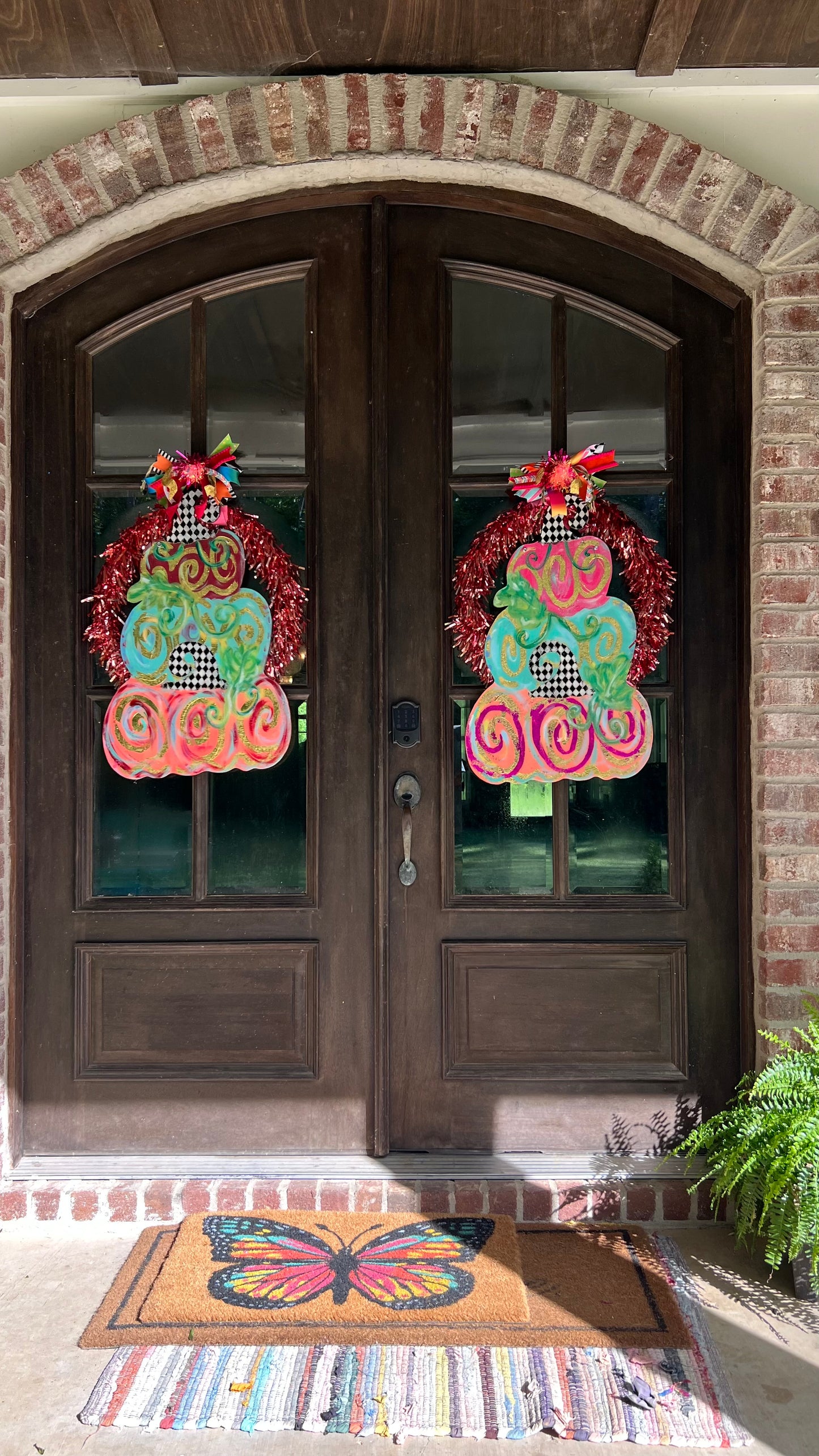 Pumpkin Door Hanger