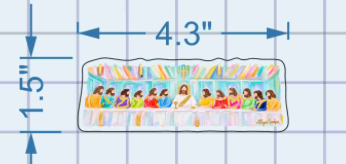 ”The Last Supper” Acrylic Magnet