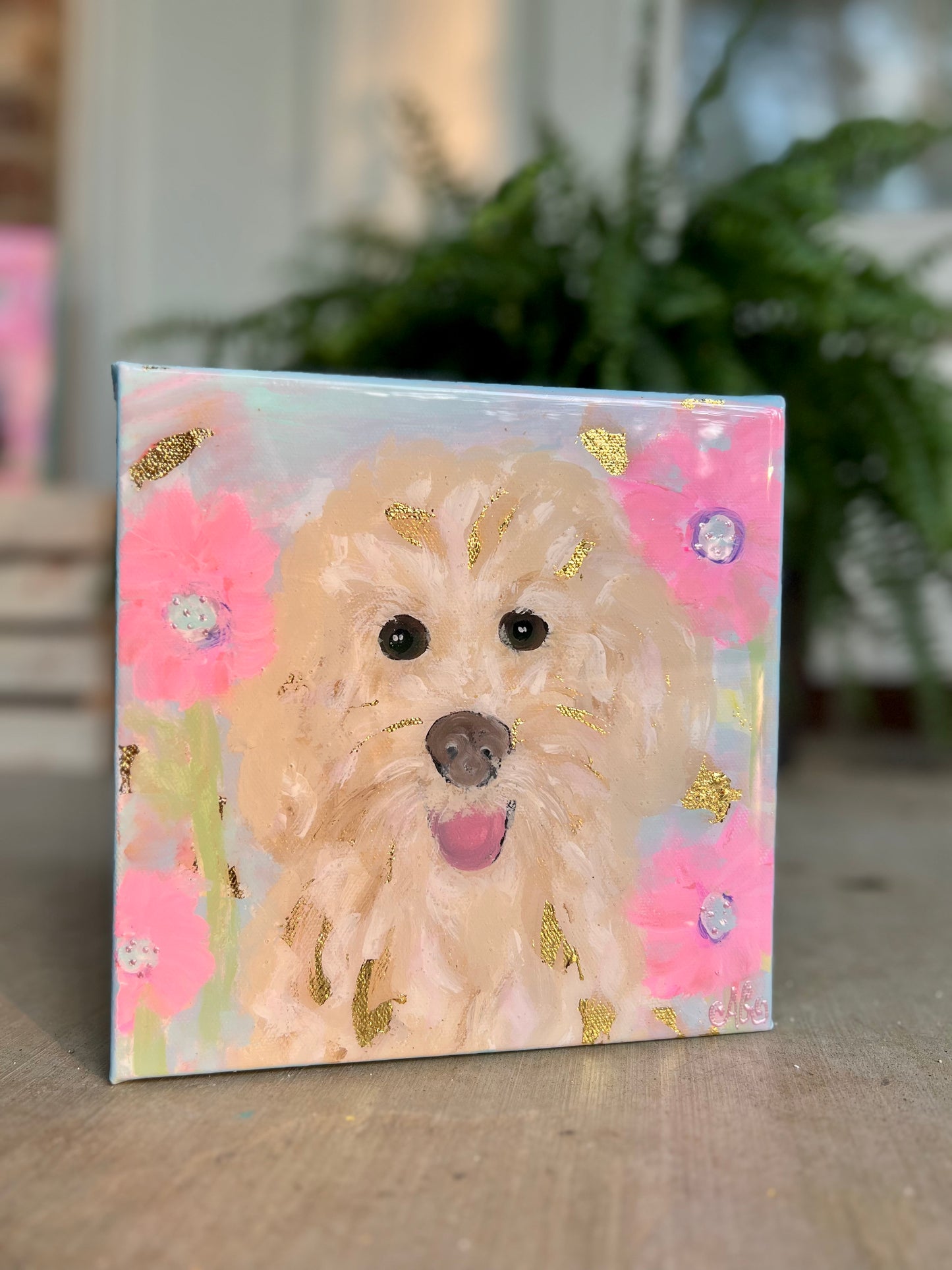 Custom Pet Canvas Painting