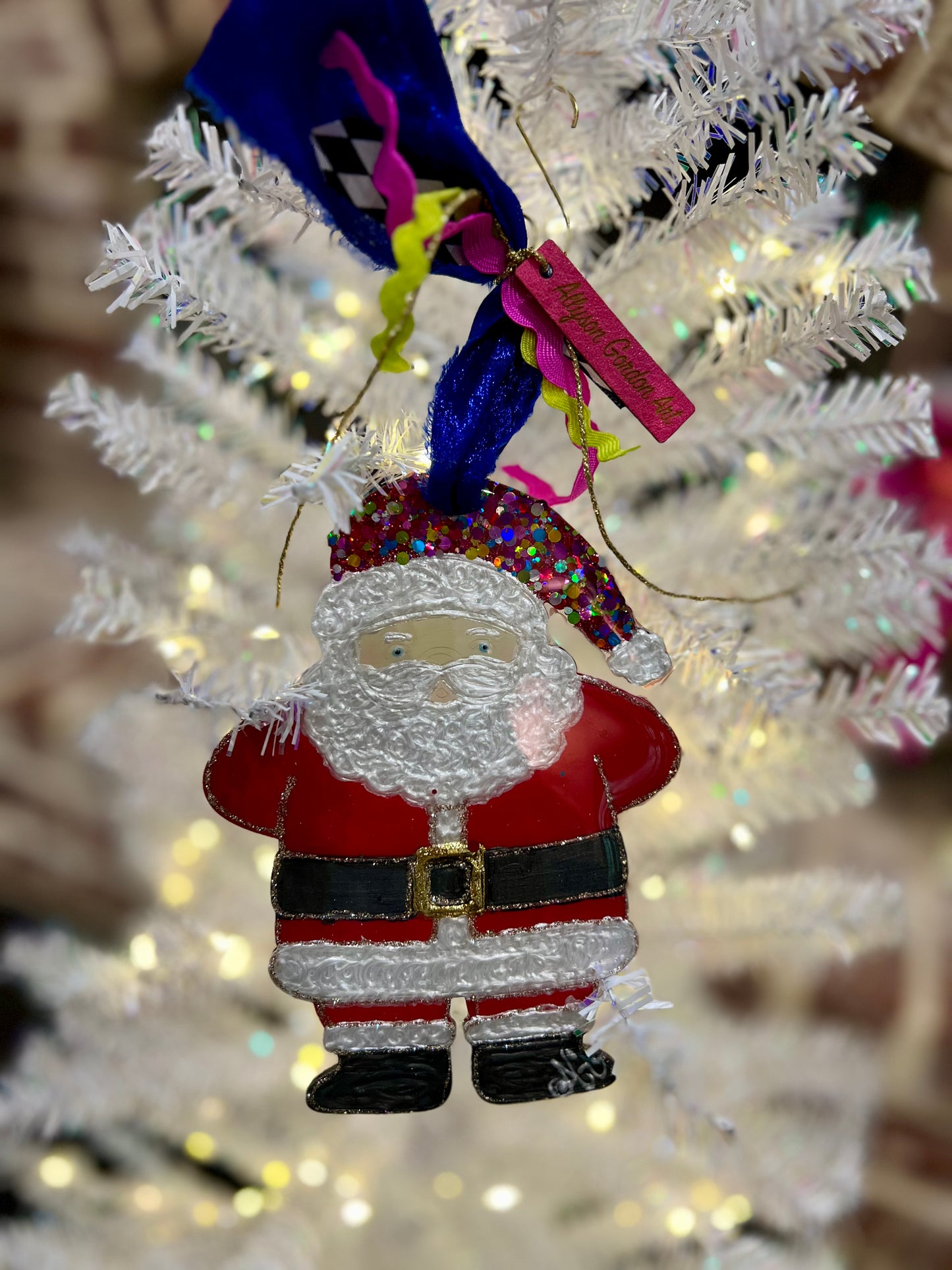 Santa ornament