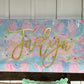 Custom Name Painting