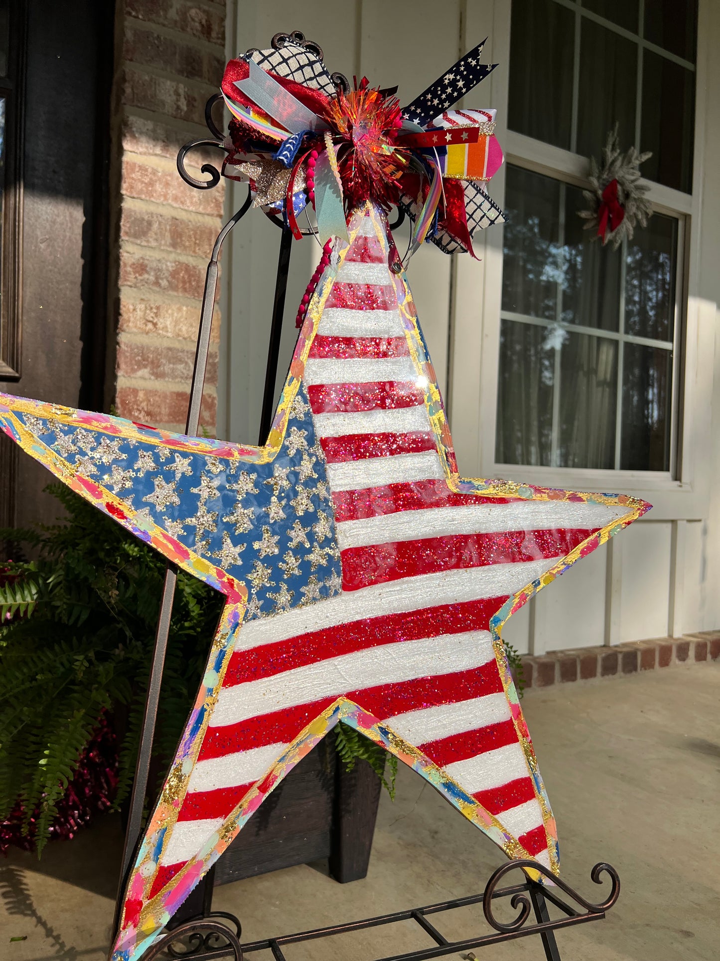 Stars and Stripes door hanger