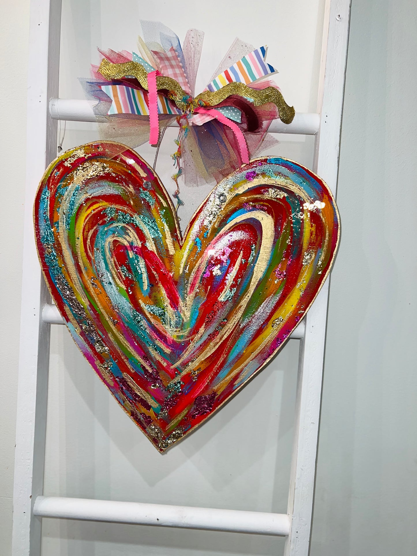 Whimsy Heart Door Hanger