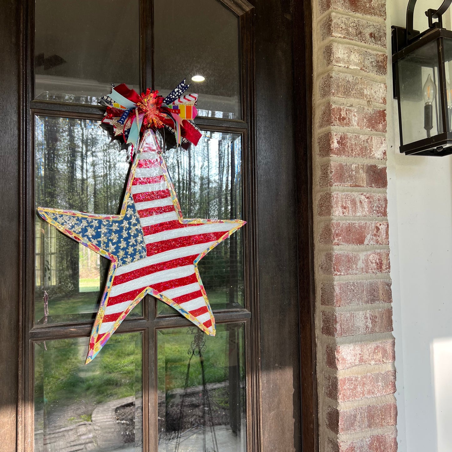 Stars and Stripes door hanger
