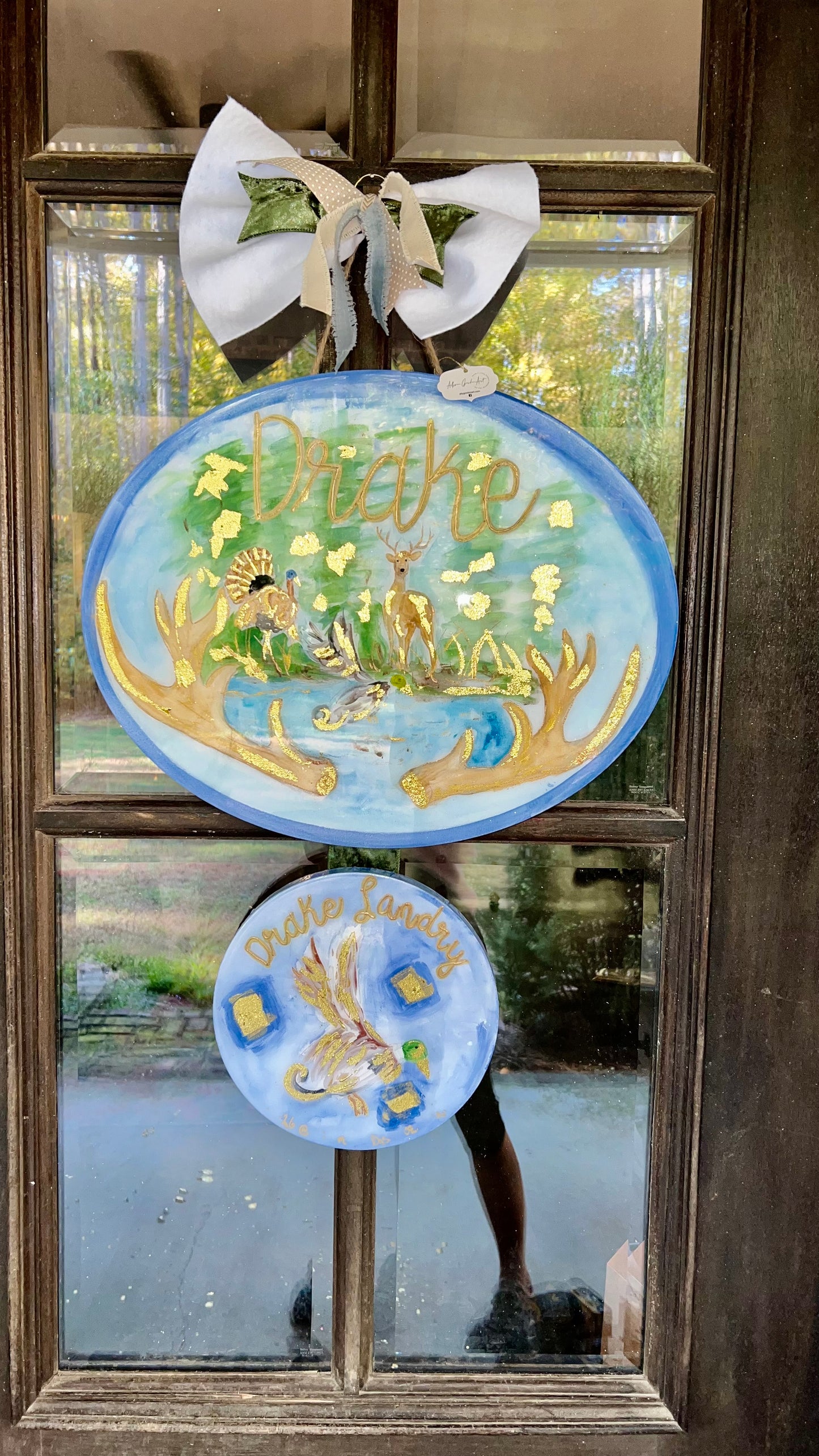 Hospital door hanger