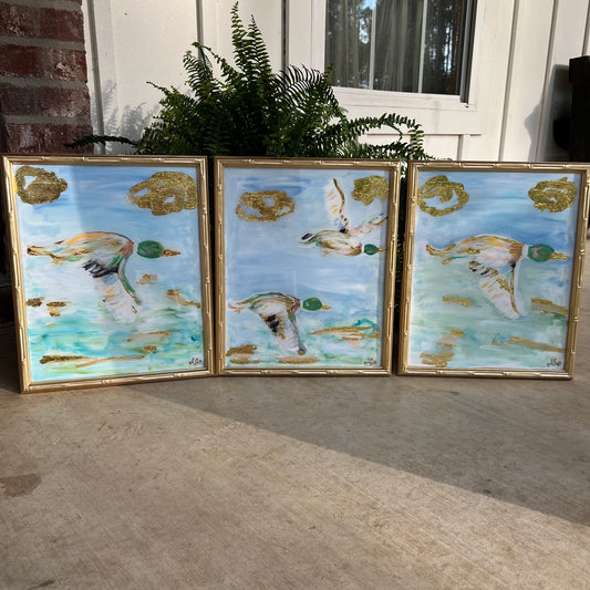 “Mallards Flight” trio