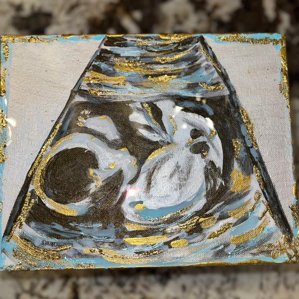 Sonogram Painting