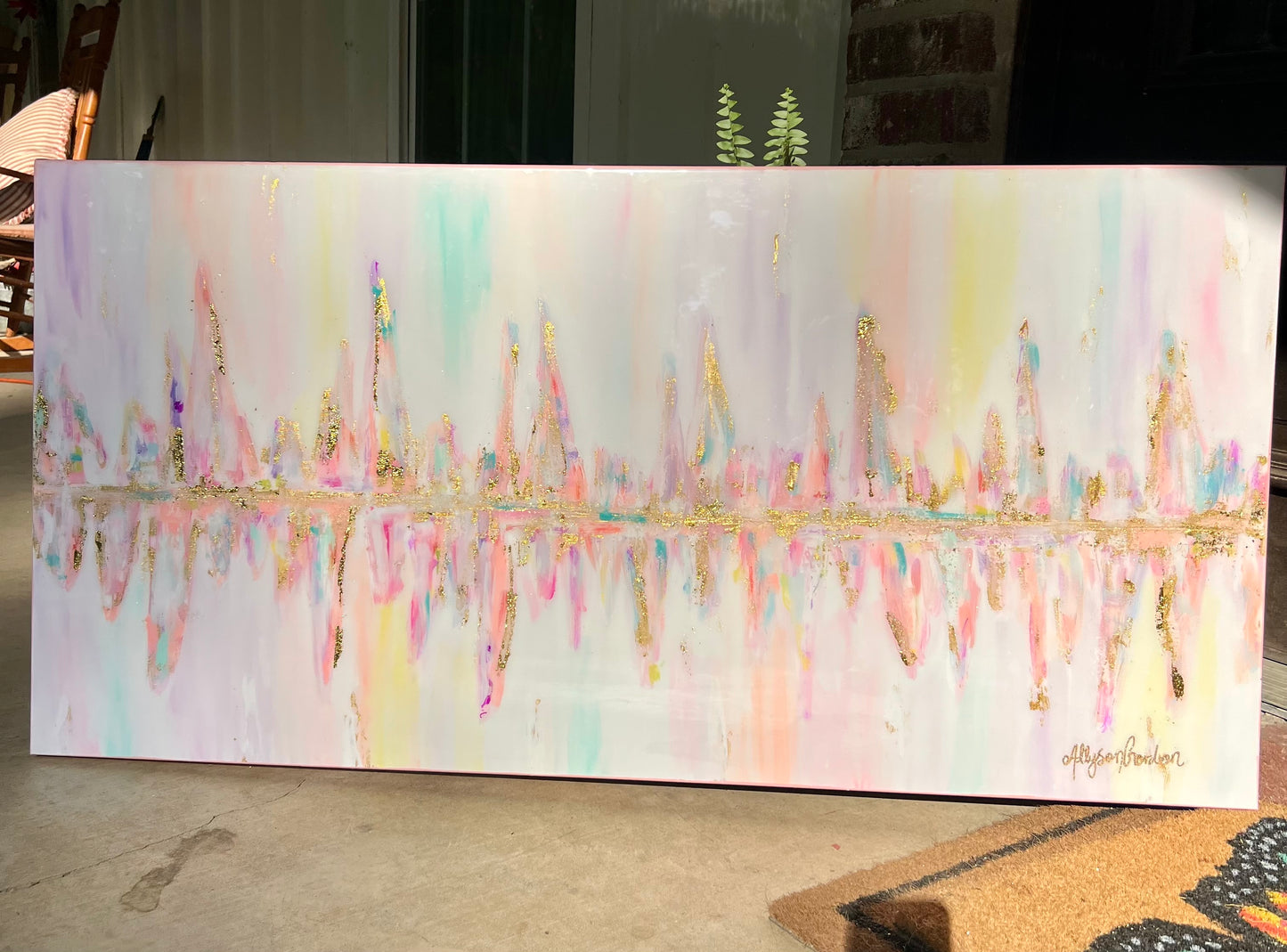 Baby Heartbeat Painting