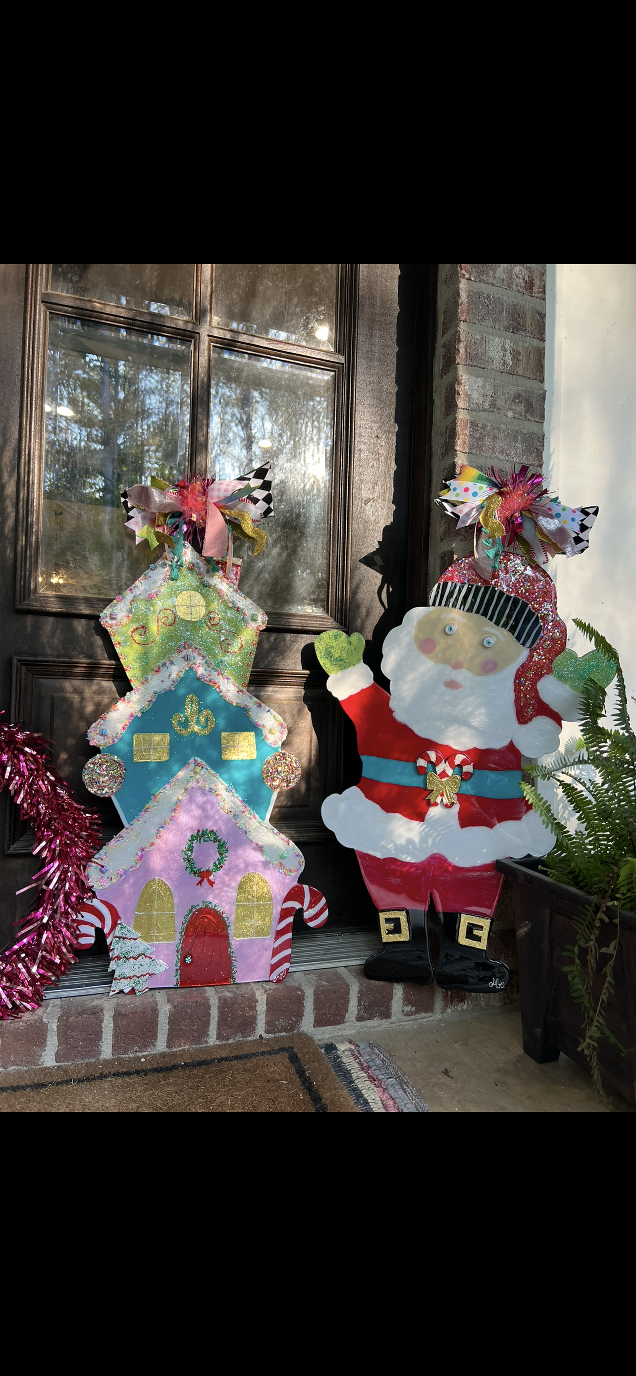 Light up candy Santa