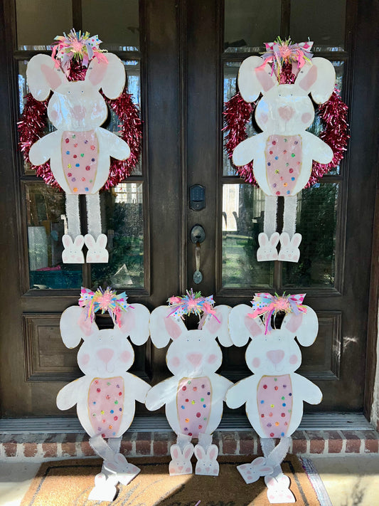 Ribbon legs bunny (bunny feet)