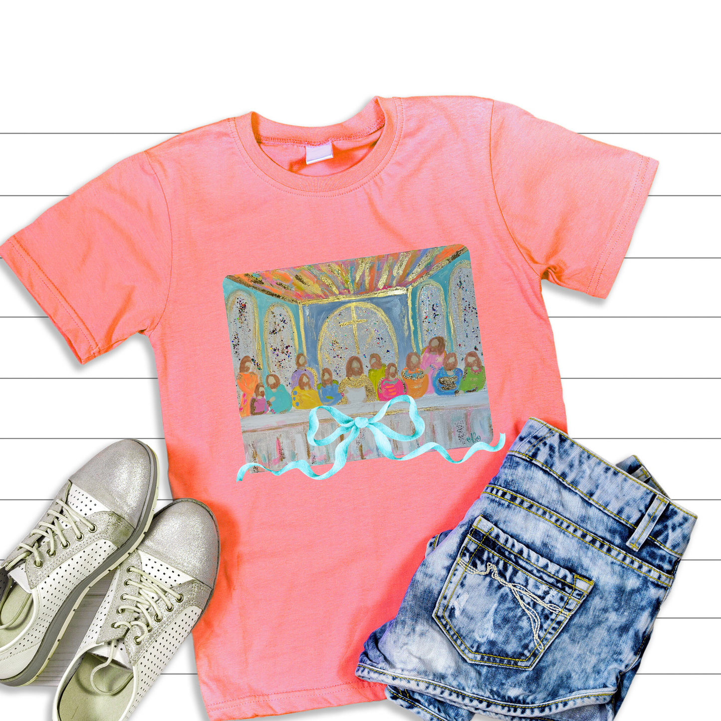 Original art “Last Supper” T-shirt