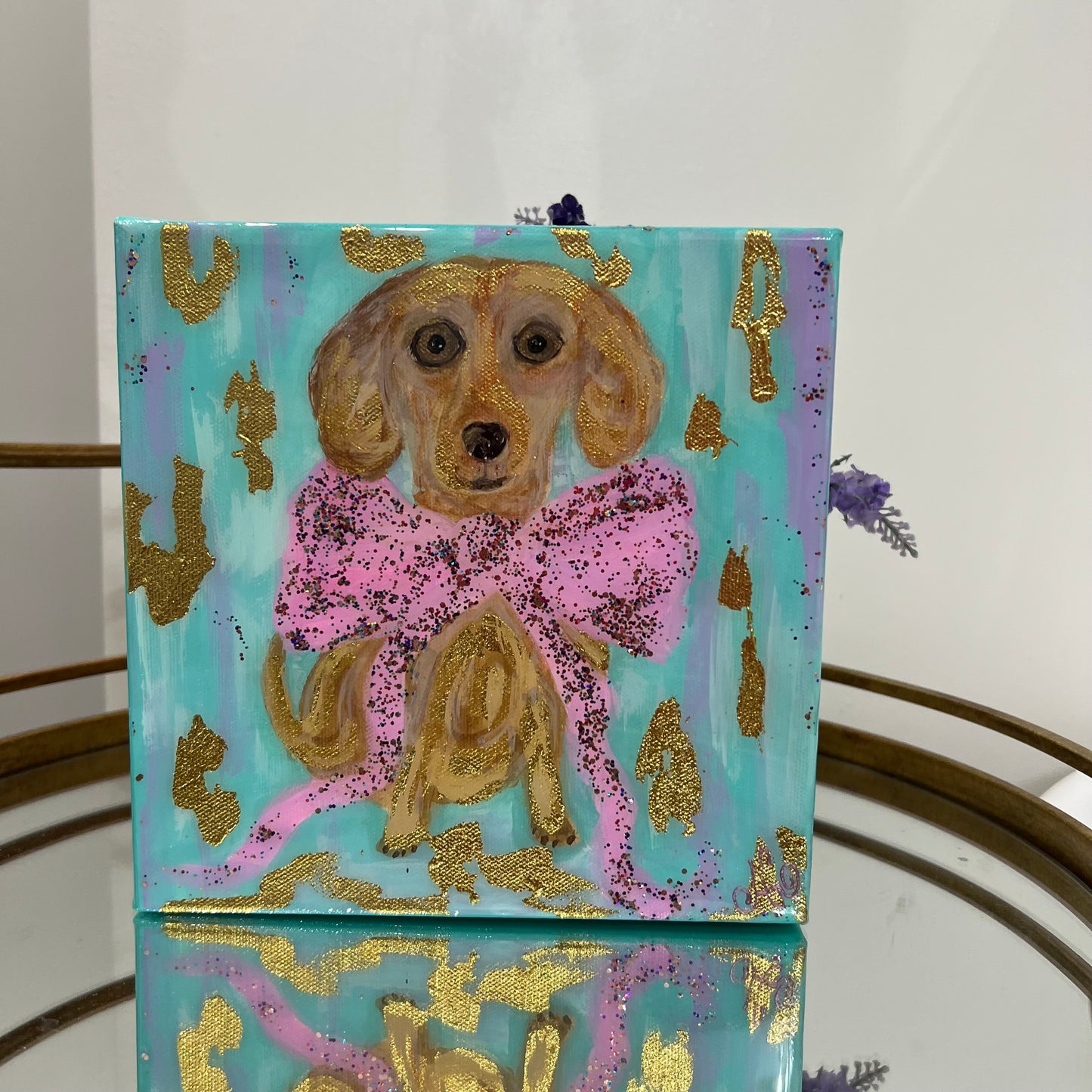 Custom Pet Canvas Painting