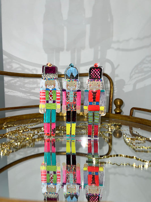Acrylic Nutcracker Trio