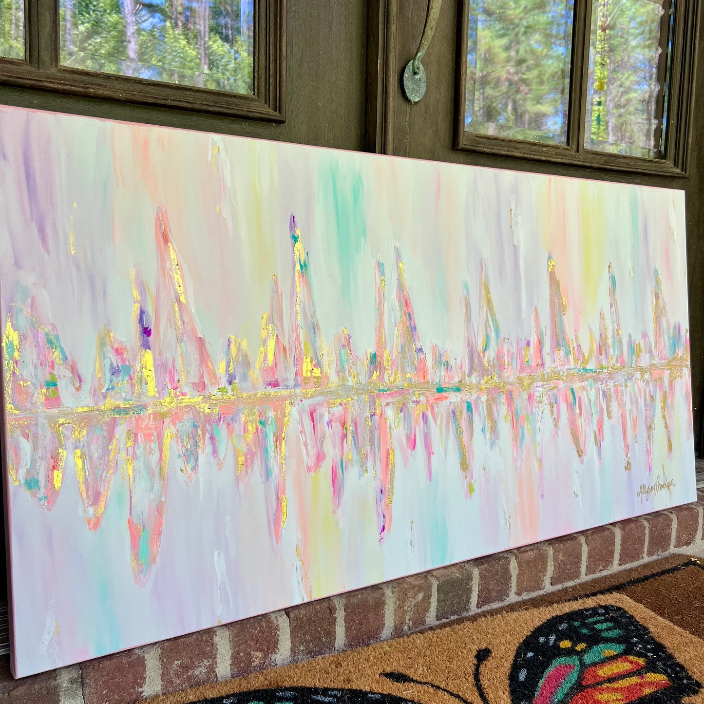 Baby Heartbeat Painting