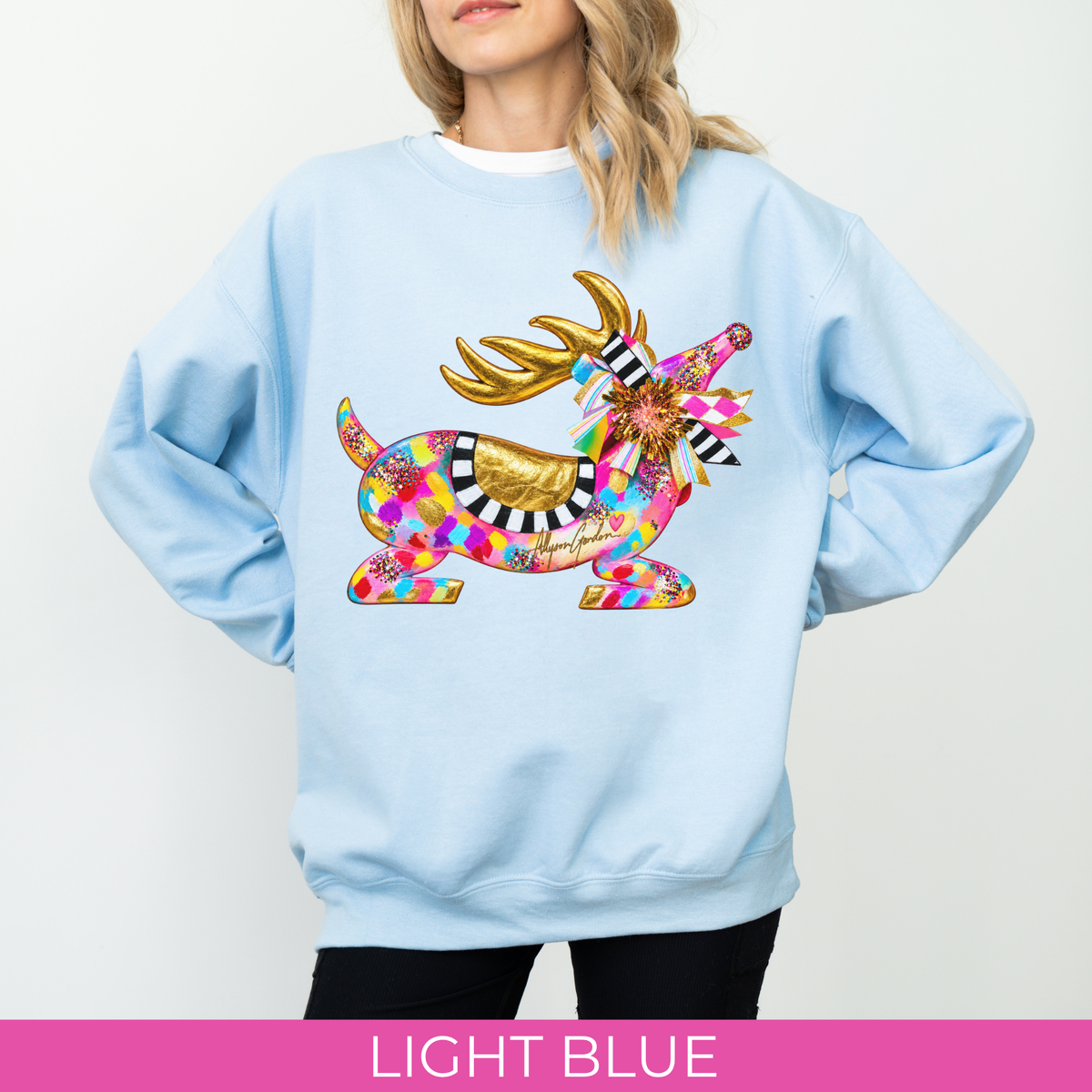“Sparkle Reindeer” Sweatshirt