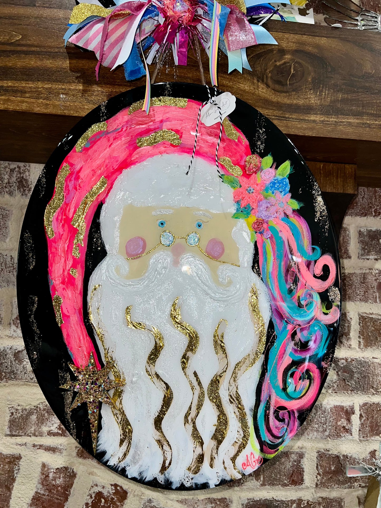 Santa door hanger