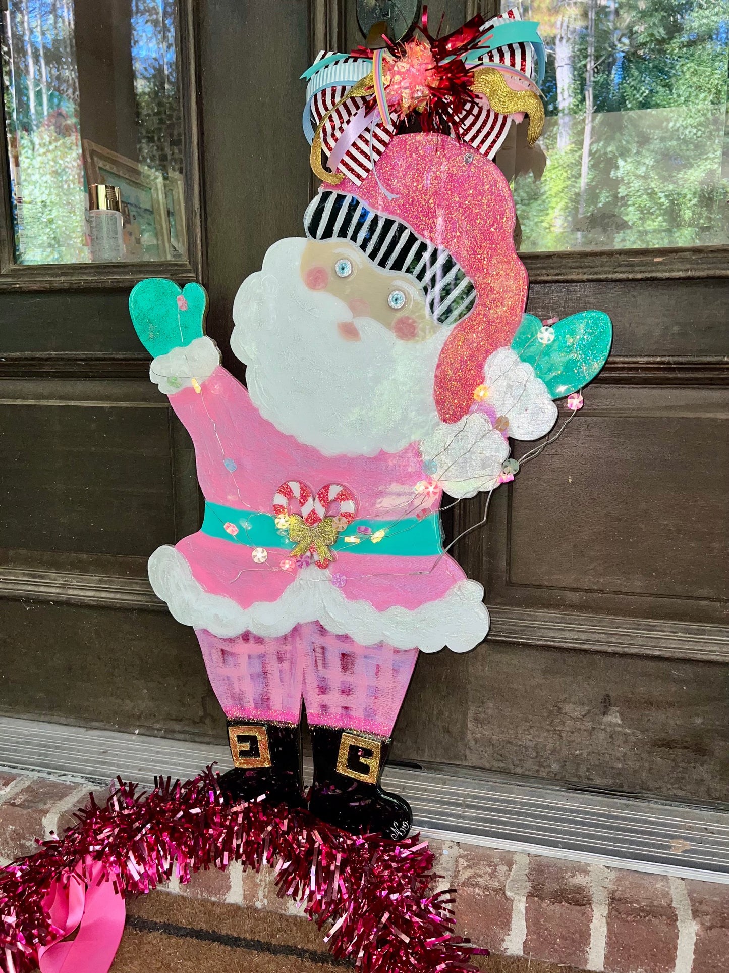 Light up candy Santa