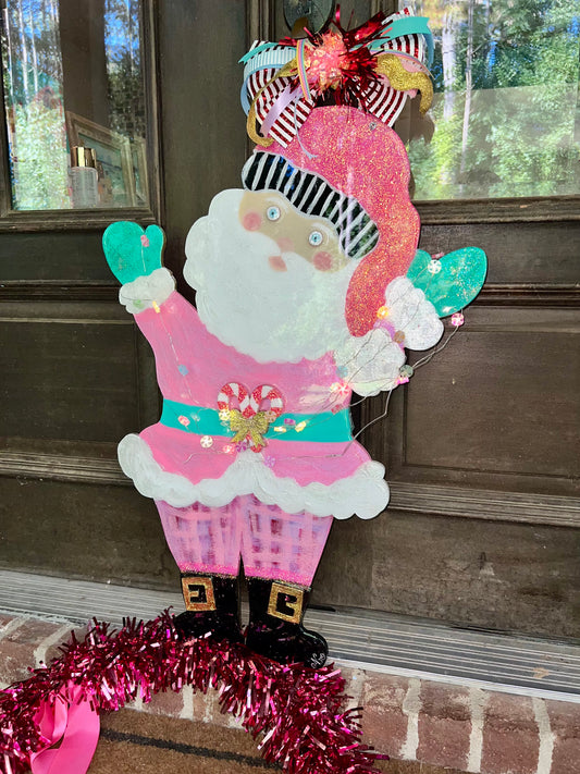 Light up candy Santa