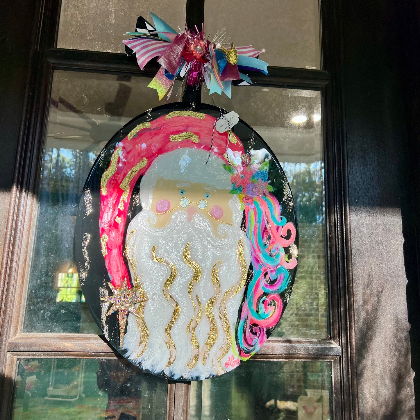 Santa door hanger