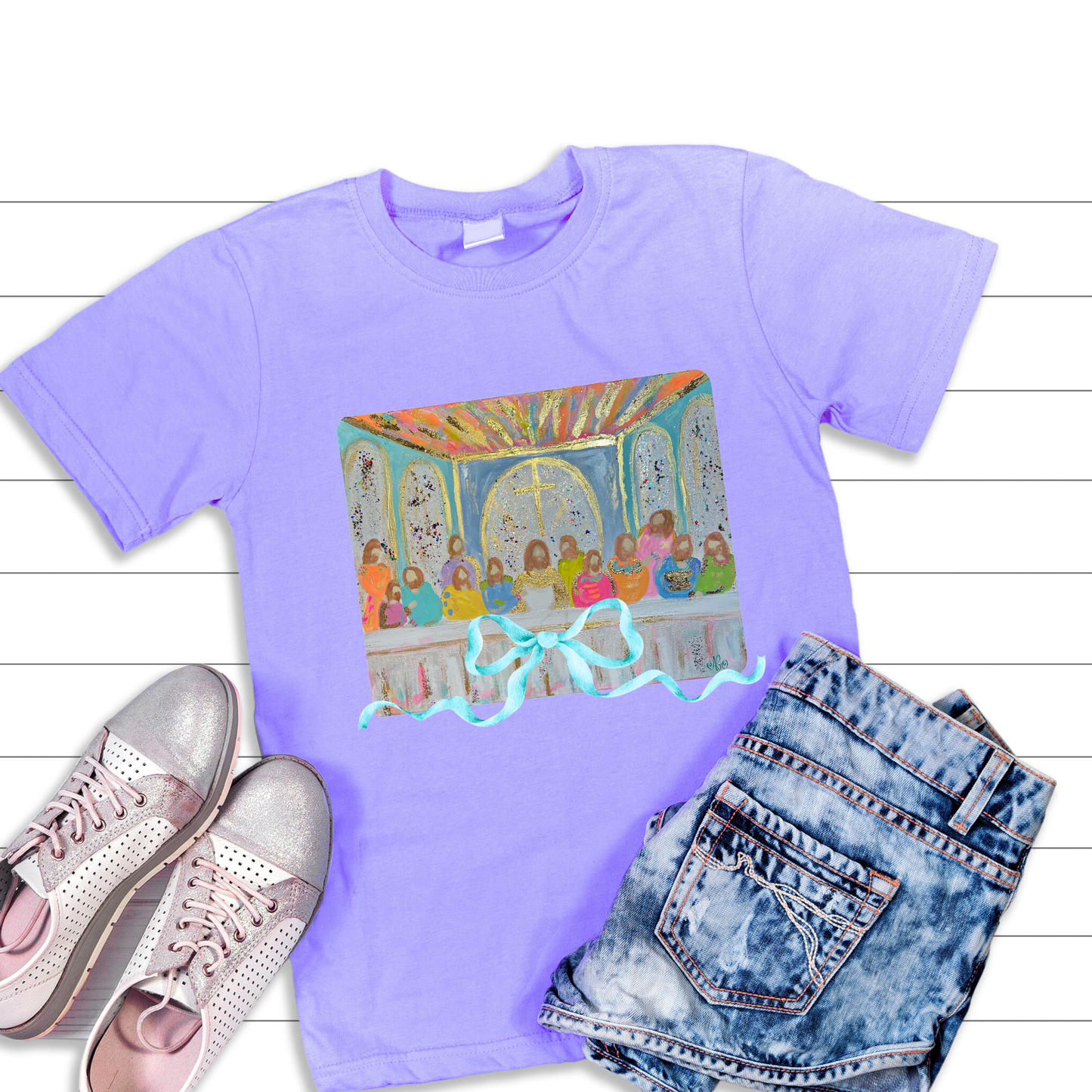 Original art “Last Supper” T-shirt