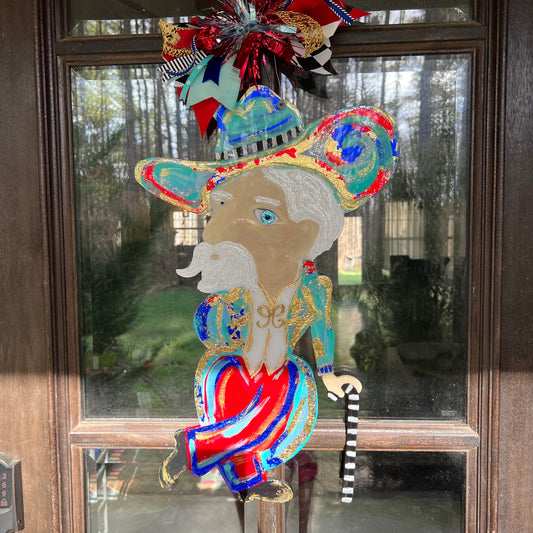 Reb door hanger