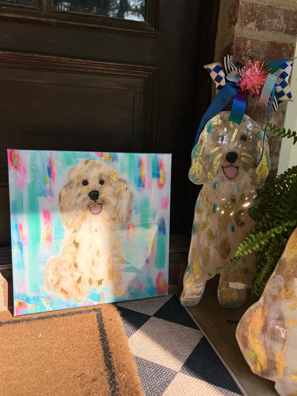 Custom Pet Canvas Painting