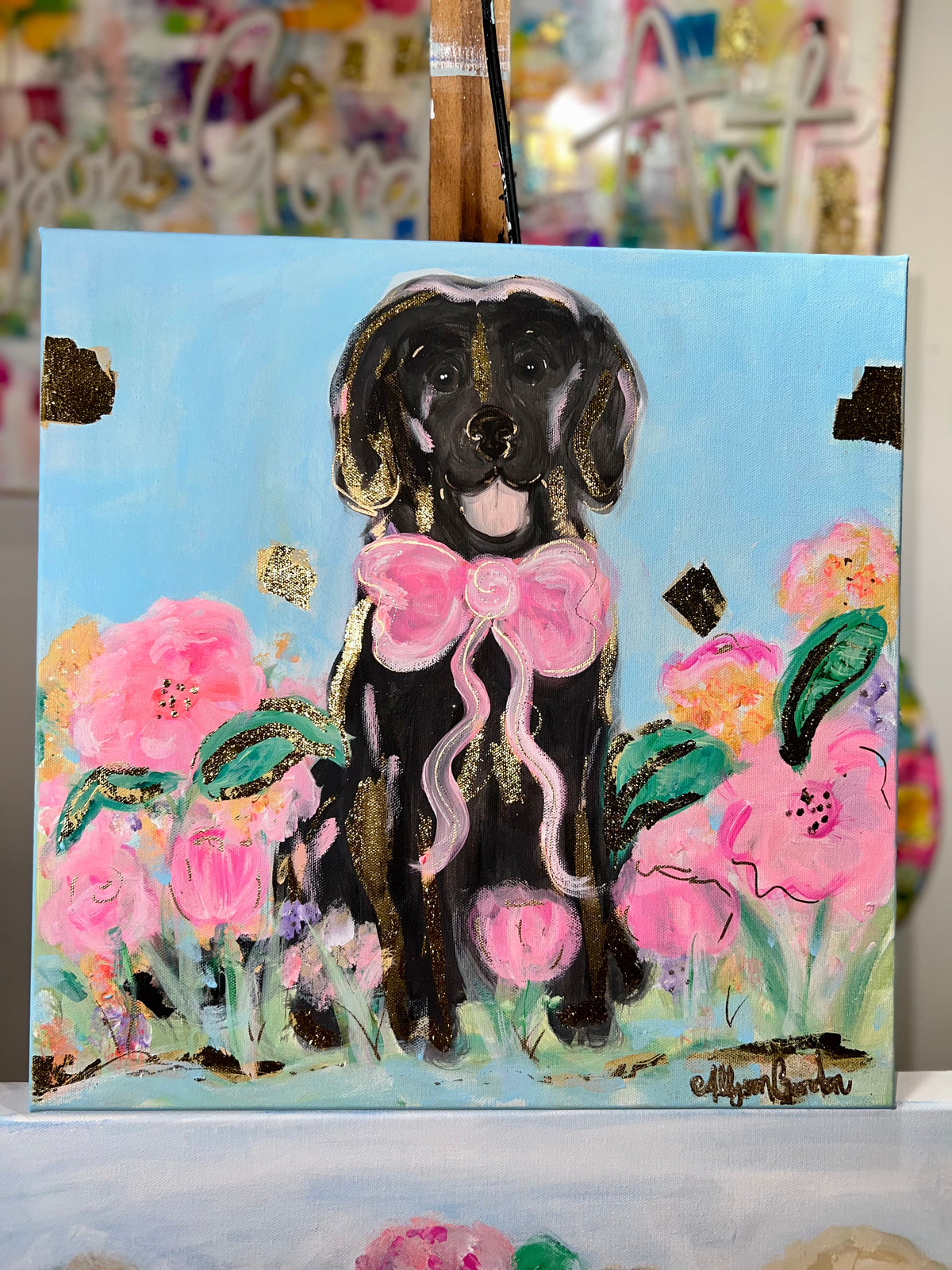 Custom Pet Canvas Painting