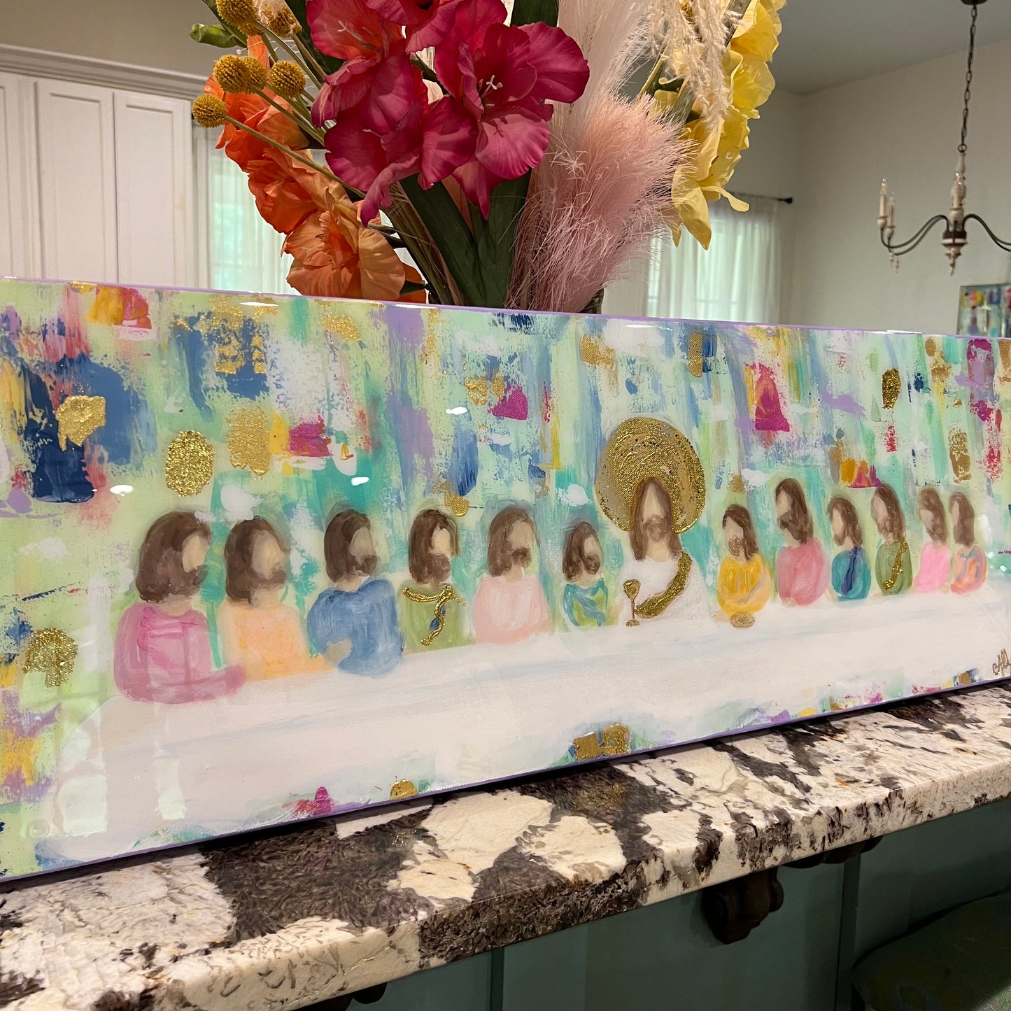 The Last Supper with a Little Sparkle