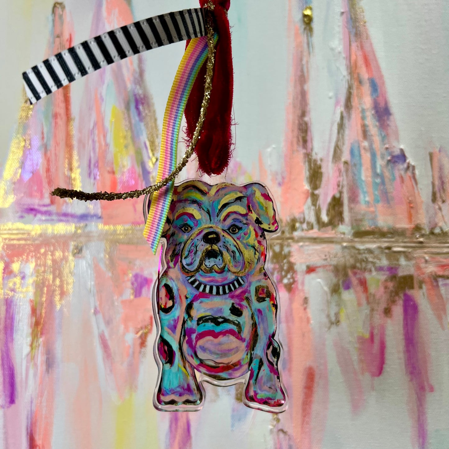 Acrylic Bully ornament