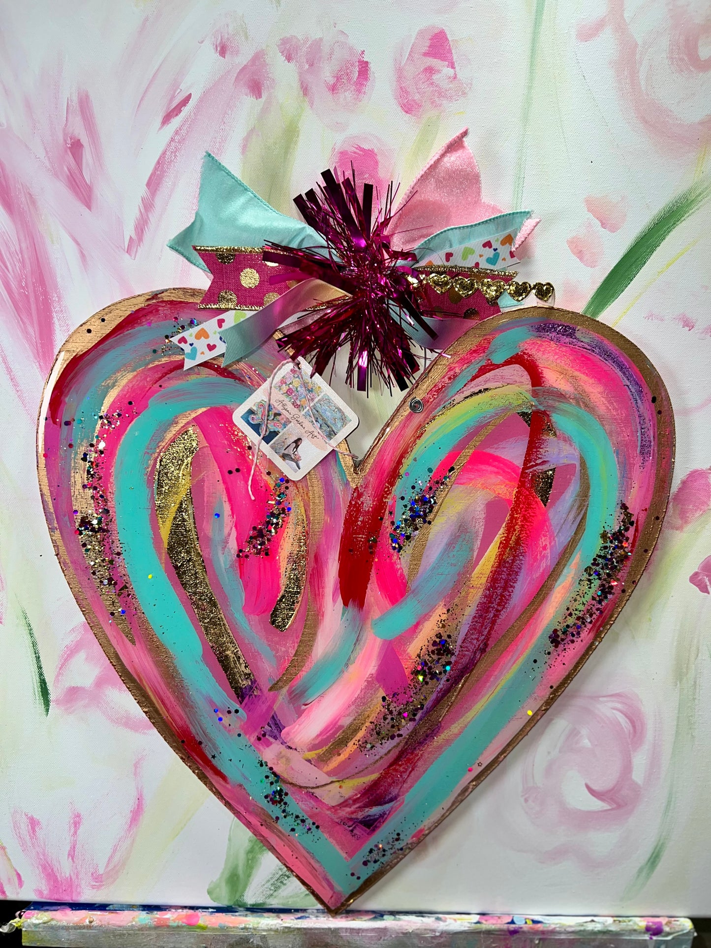 Whimsy Heart Door Hanger