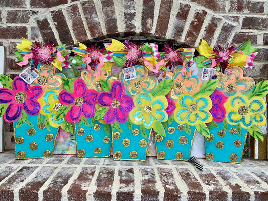 Flower pot door hanger