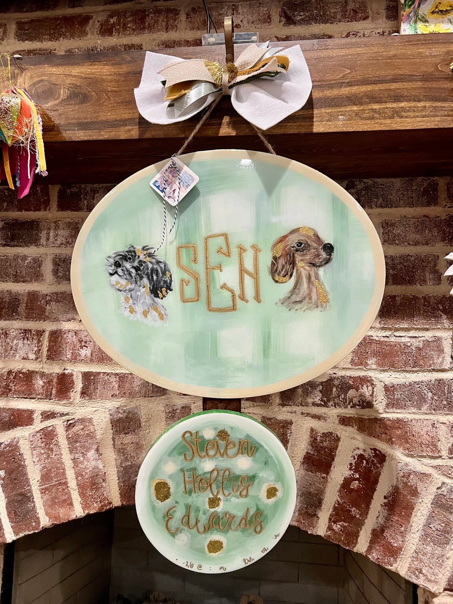 Hospital door hanger