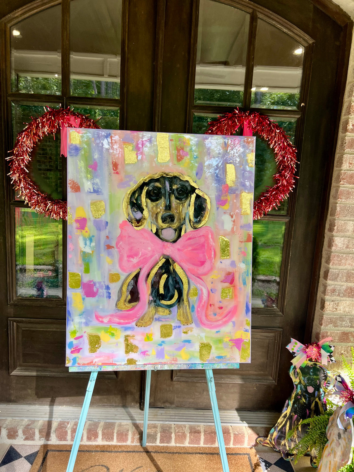 Custom Pet Canvas Painting
