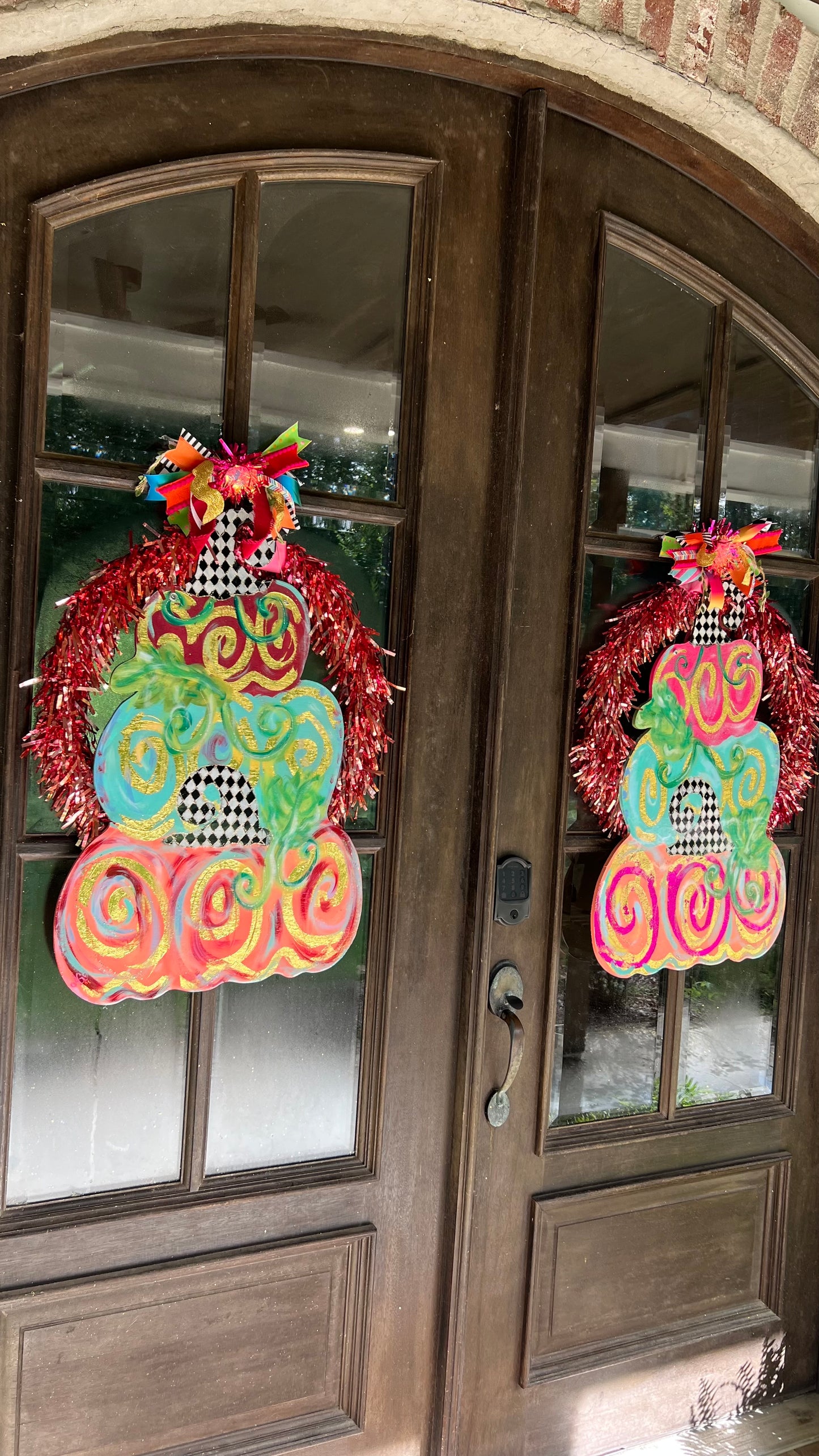 Pumpkin Door Hanger