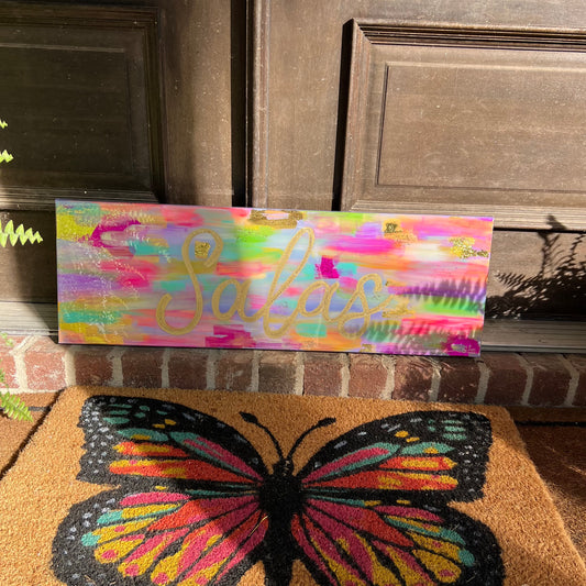 Custom Name Painting