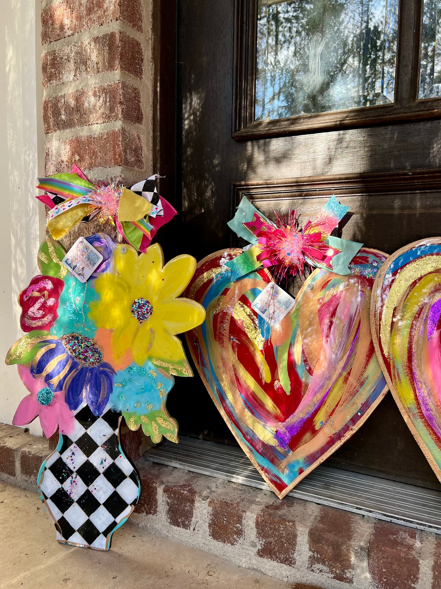 Whimsy Heart Door Hanger