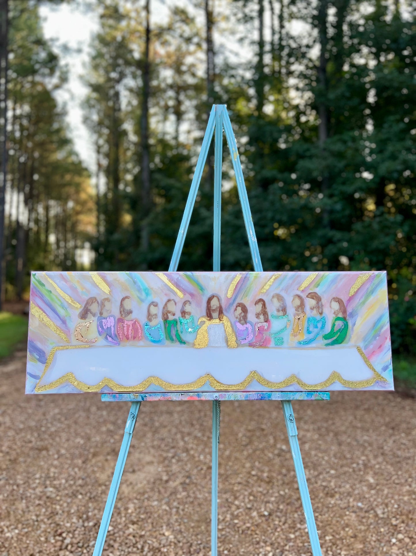 The Last Supper with a Little Sparkle