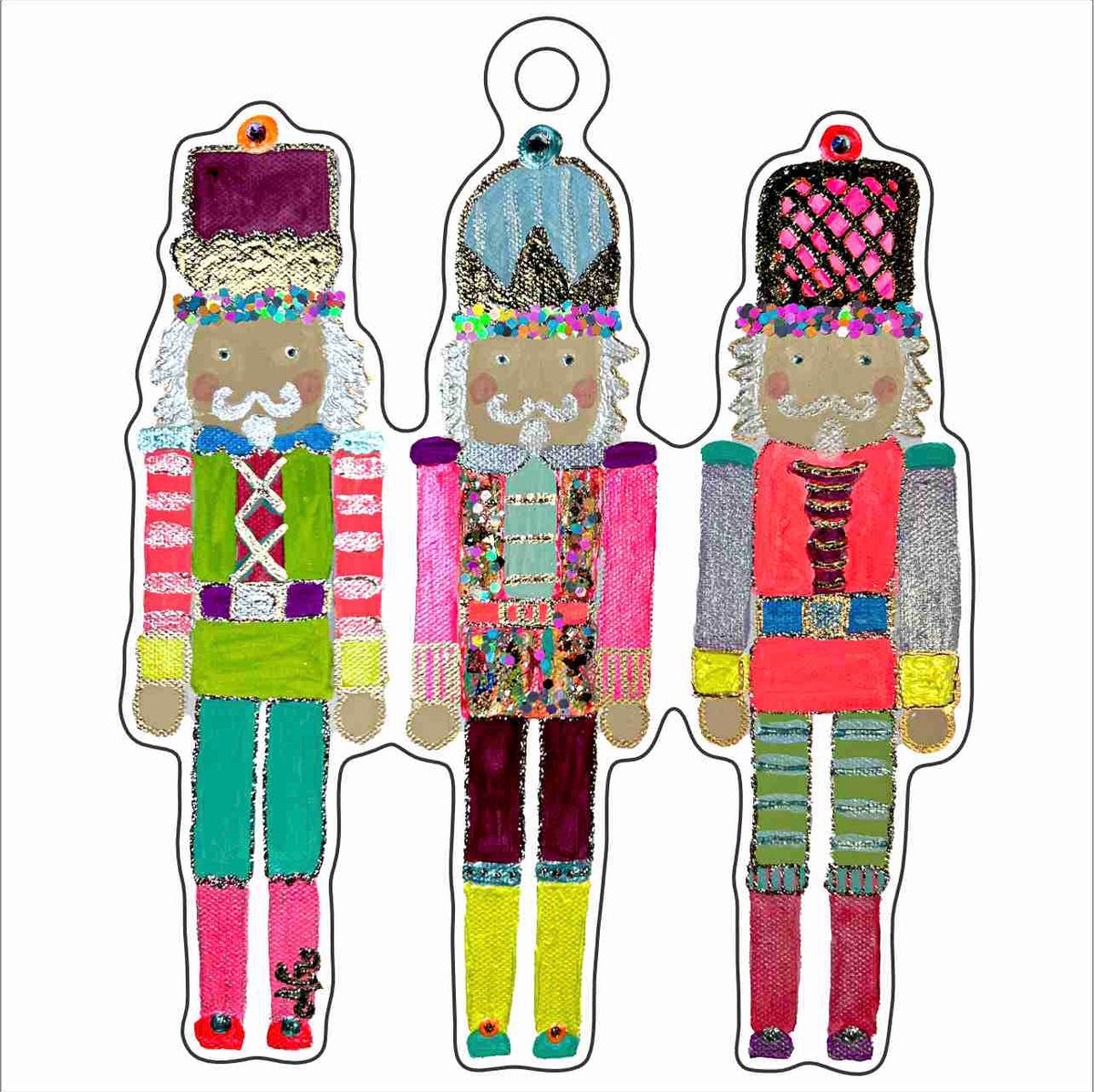 Nutcracker Trio|Acrylic Ornament