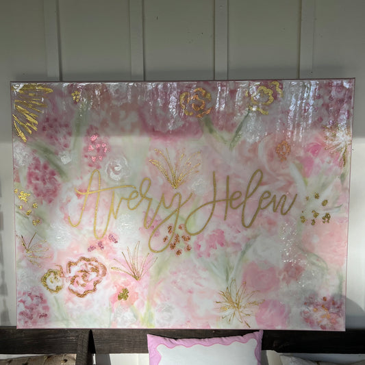 Custom Name Painting
