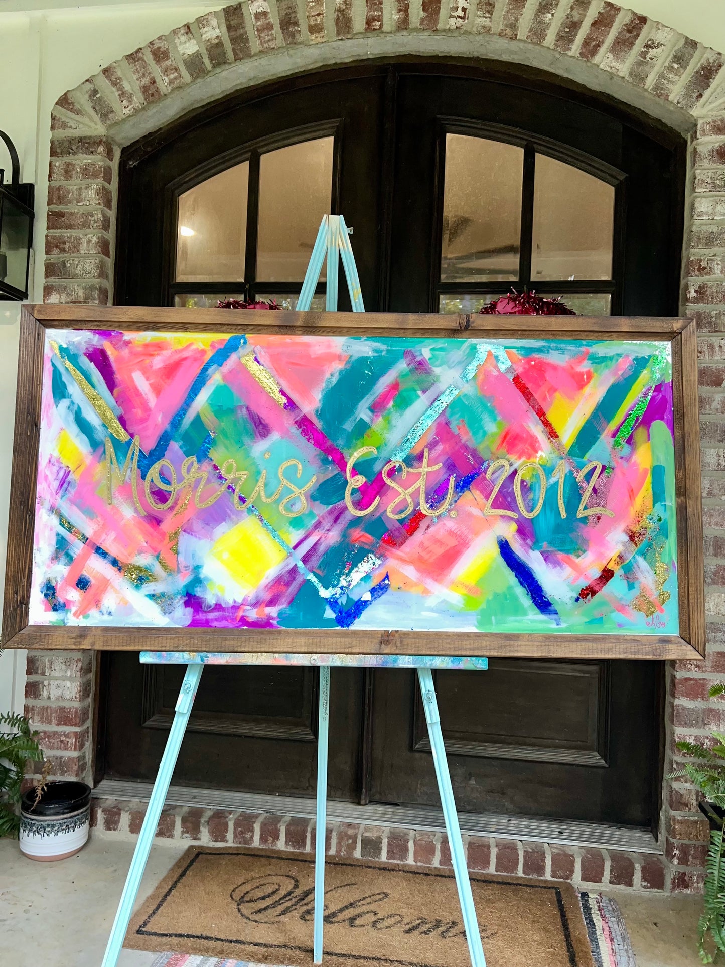 Custom Name Painting