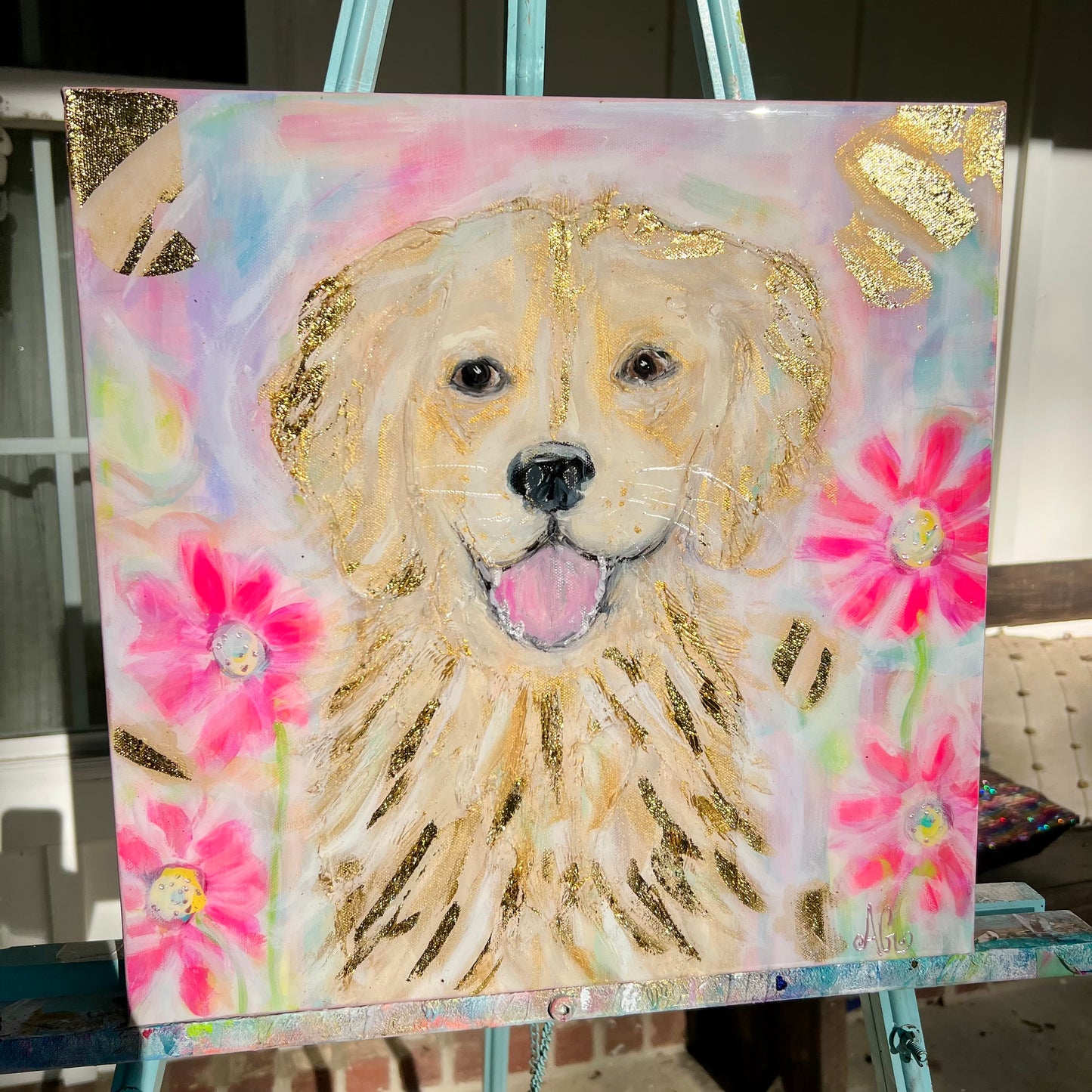 Custom Pet Canvas Painting