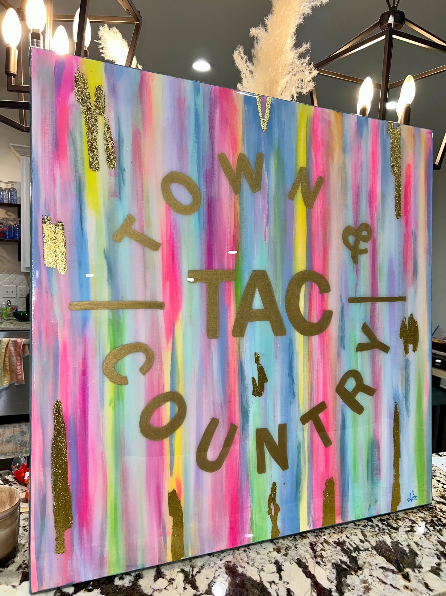 Custom Name Painting
