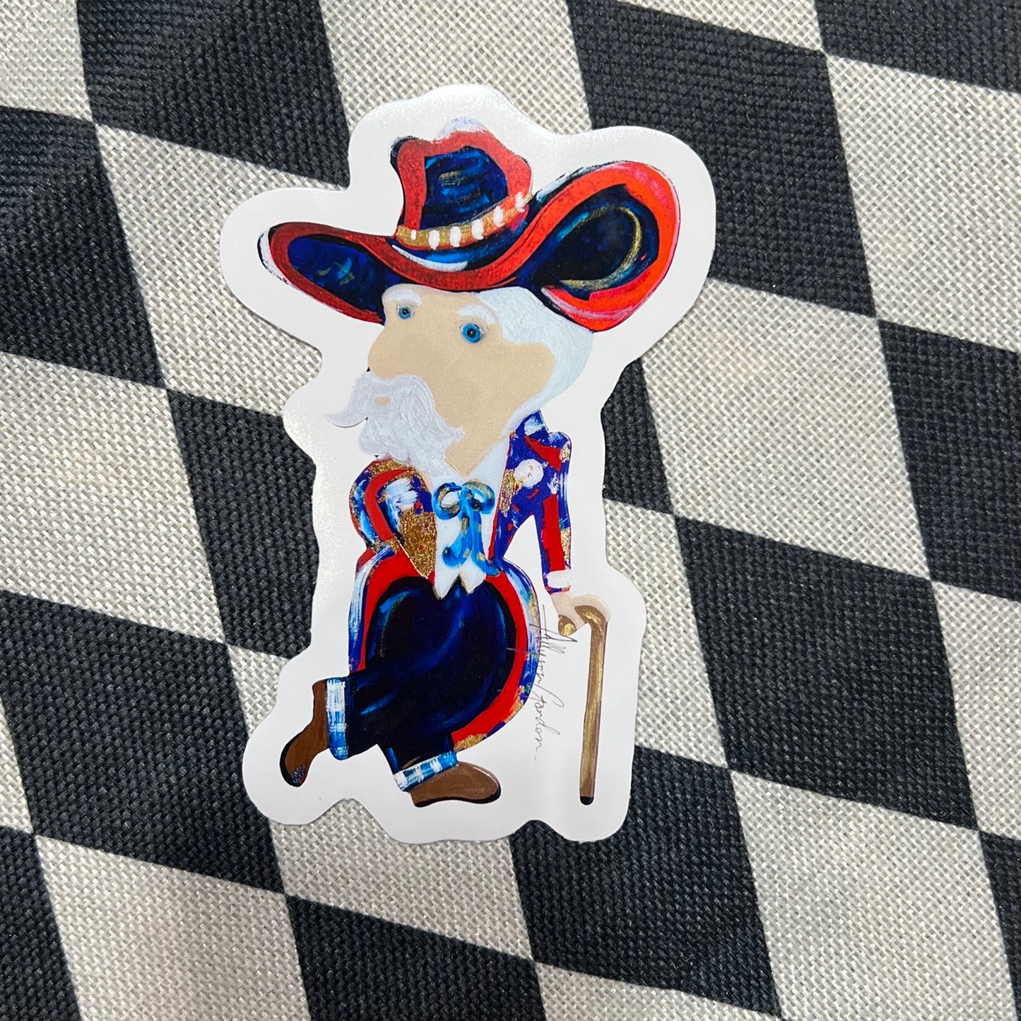 Reb Sticker | Die-Cut Vinyl Art Sticker