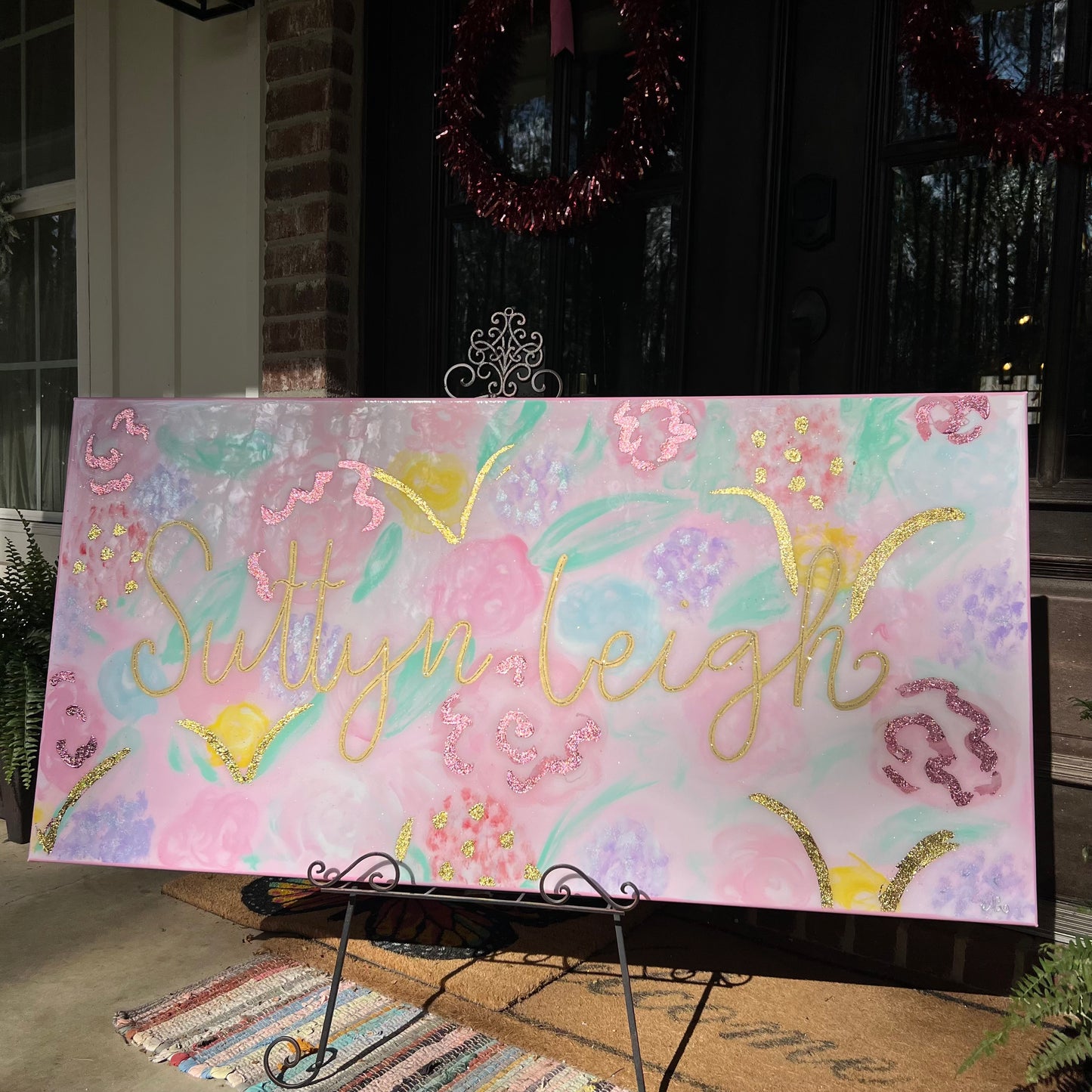 Custom Name Painting
