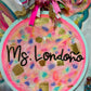 Custom Circle Door Hanger
